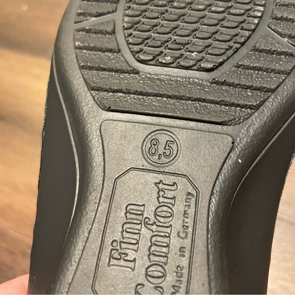 Finn Comfort Adana Pewter Corten Leather T Strap Sling Sandals UK 8.5D/US 11D - Picture 10 of 13